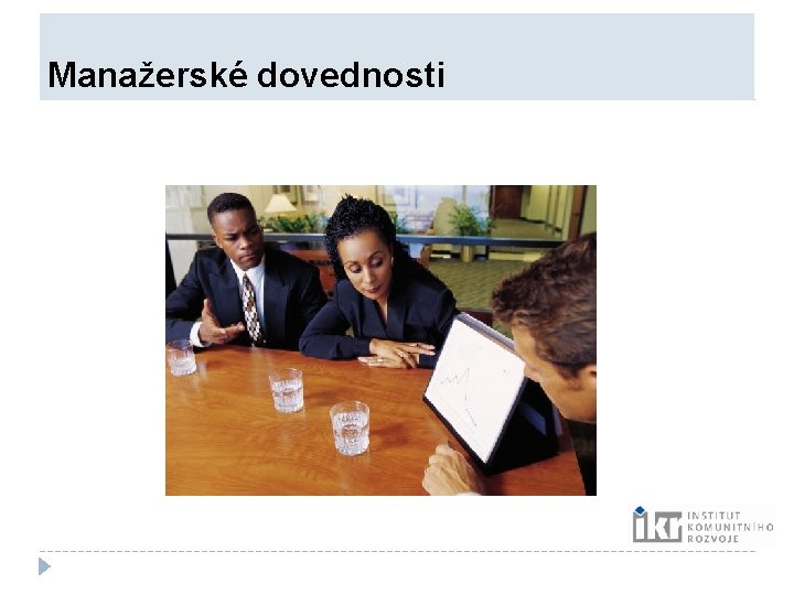 Manažerské dovednosti Manažerské dovednosti