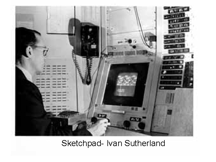 Sketchpad- Ivan Sutherland 