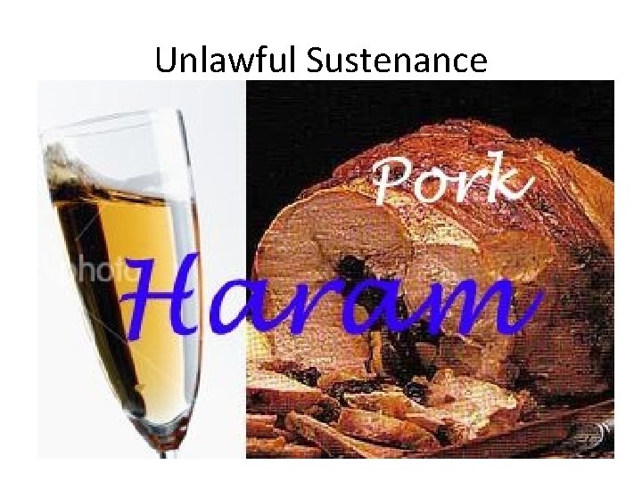 Unlawful Sustenance 