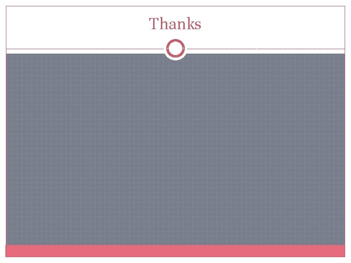 Thanks Thanks