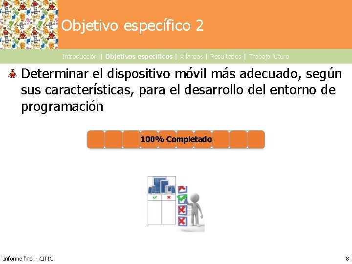 Haga clic para modificar el estilo de título Objetivo específico 2 del patrón Introducción