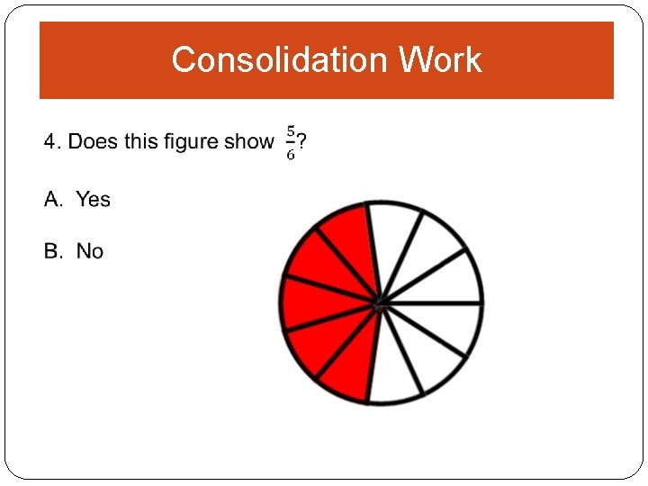 Consolidation Work 