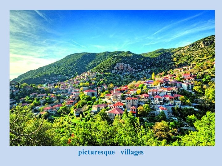 picturesque villages 