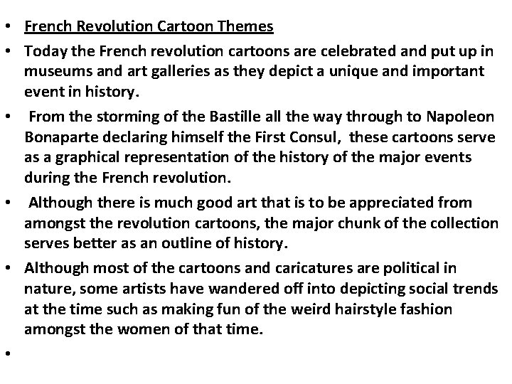 • French Revolution Cartoon Themes • Today the French revolution cartoons are celebrated