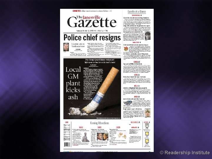 © Readership Institute © Readership Institute