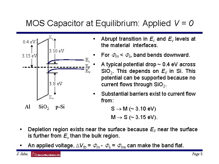 Basic Equations For Device Operation Transport Equations The