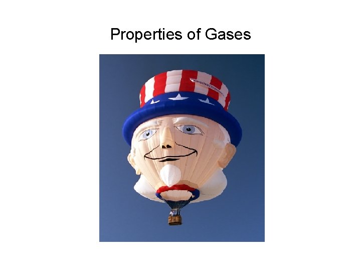 Properties of Gases 