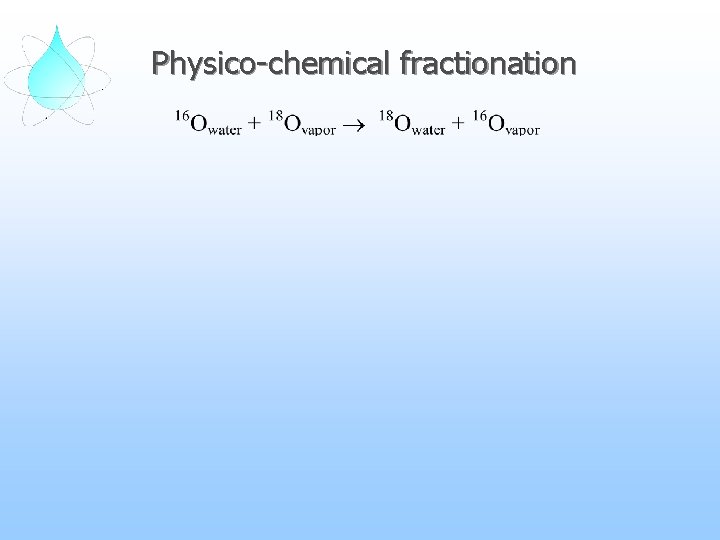 Physico-chemical fractionation 