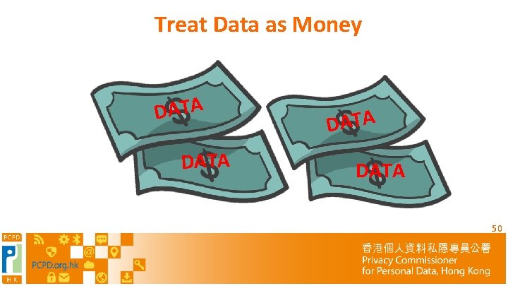 Treat Data as Money A T A D DATA A T A D DATA