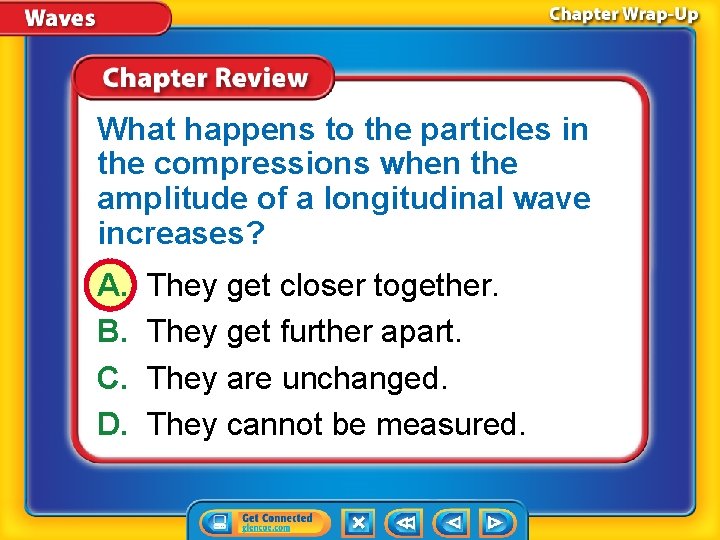 What happens to the particles in the compressions when the amplitude of a longitudinal