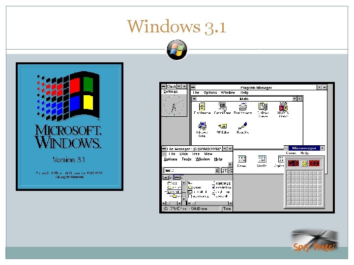 Windows 3. 1 