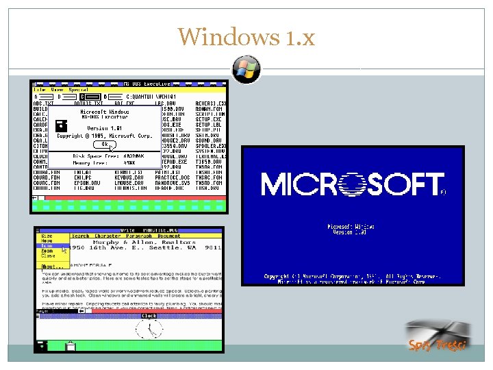 Windows 1. x 
