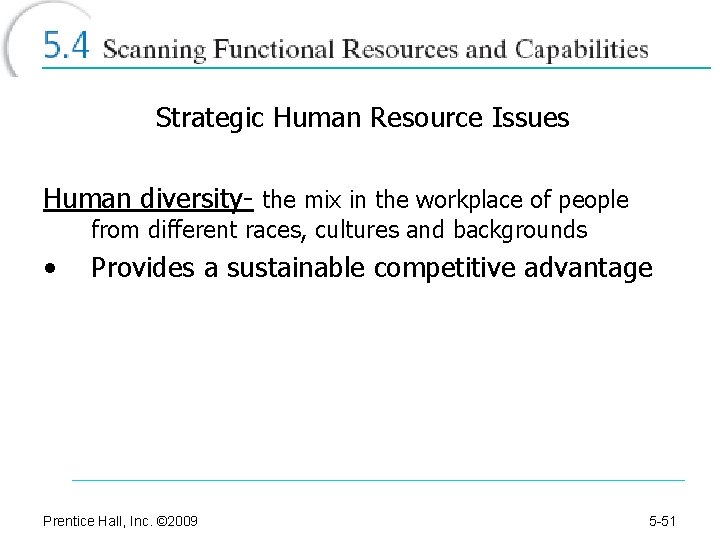 Strategic Human Resource Issues Human diversity- the mix in the workplace of people from
