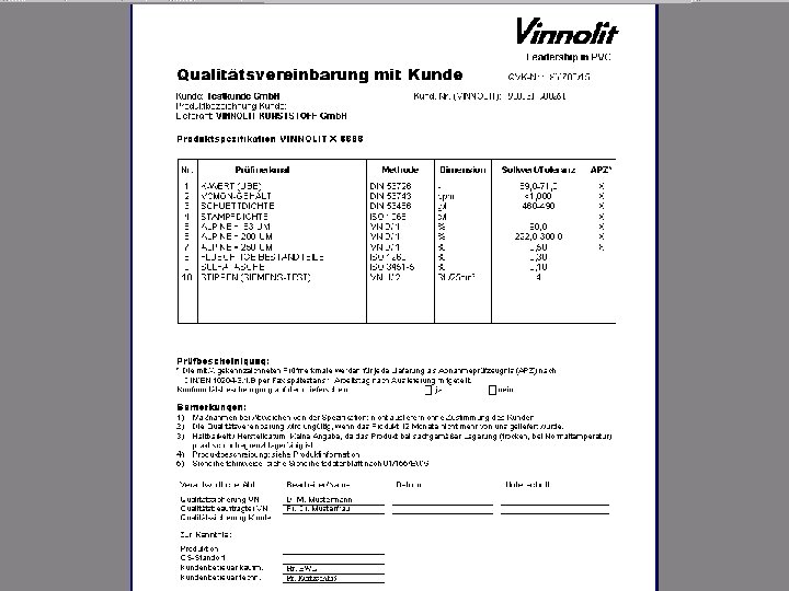 Auswertungen Thomas Mickley Prototyp SAP LIMS 