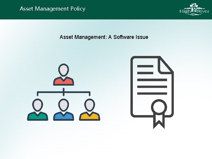 Asset Management Policy Asset Management: A Software Issue 