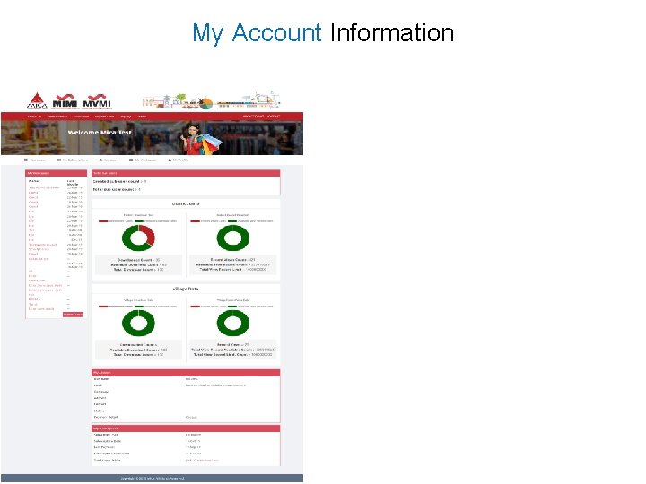 My Account Information 