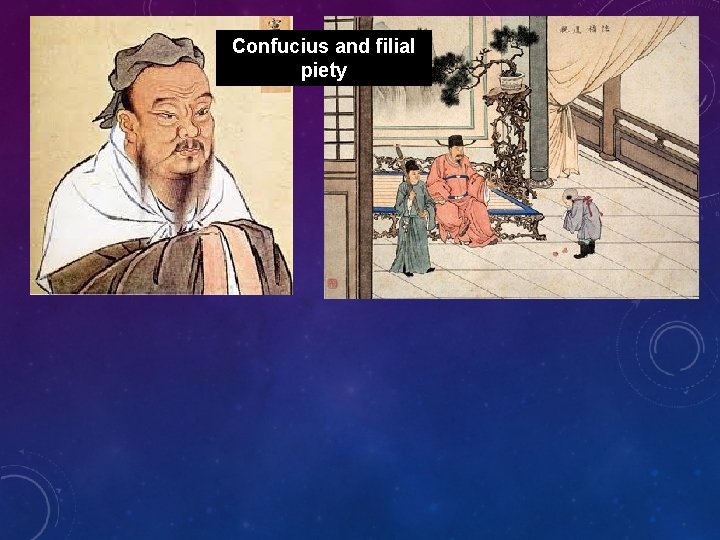Confucius and filial piety 