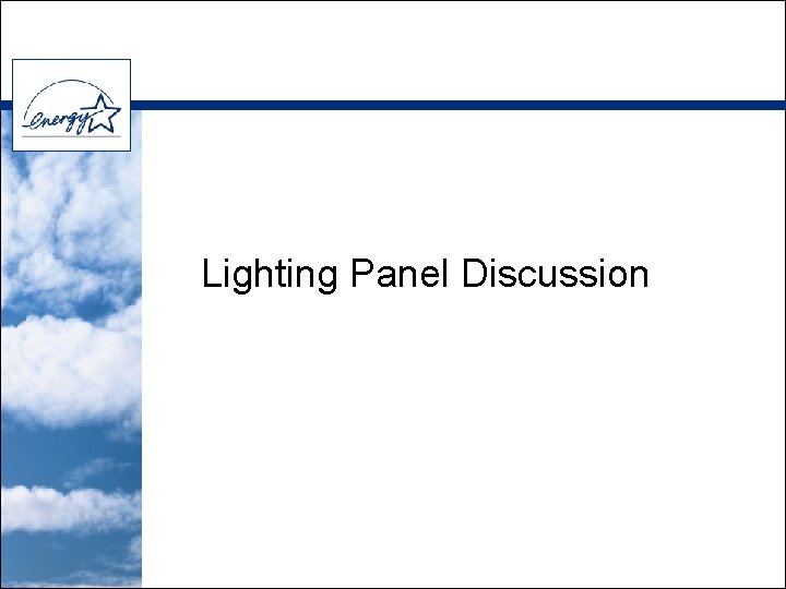 Lighting Panel Discussion 