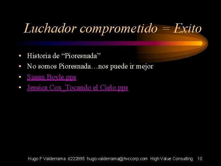 Luchador comprometido = Exito • • Historia de “Pioresnada” No somos Pioresnada…nos puede ir