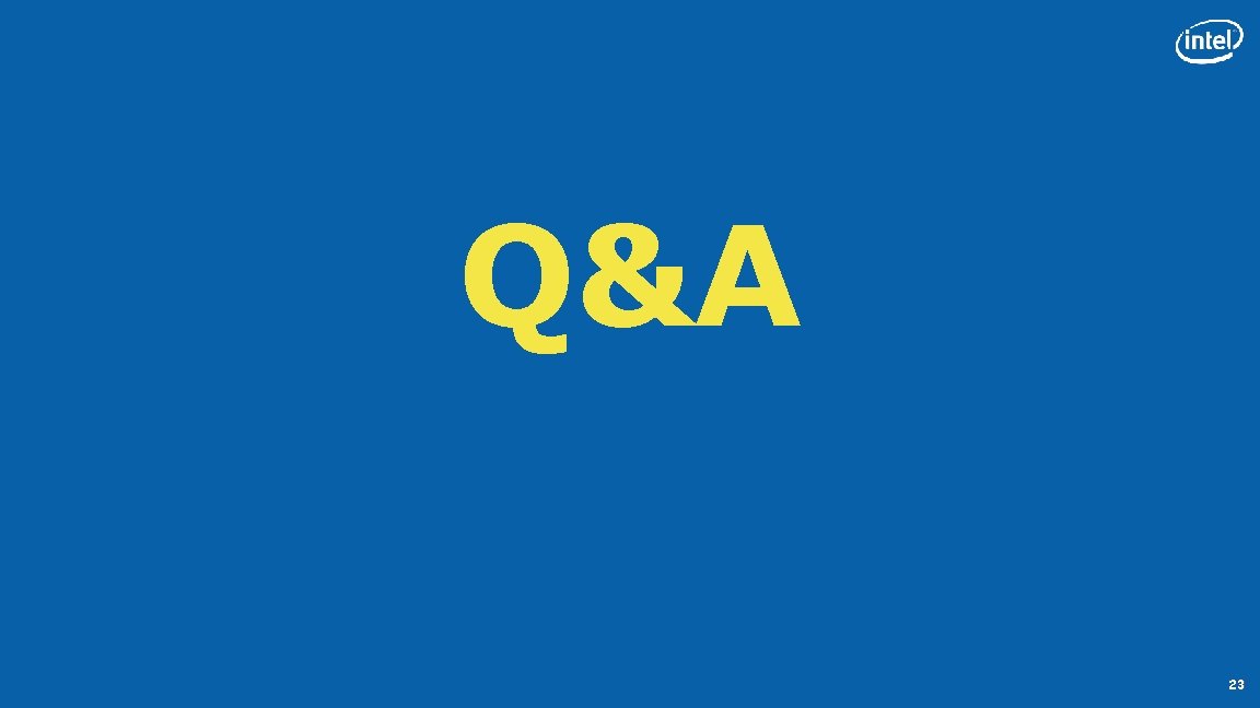 Q&A 23 