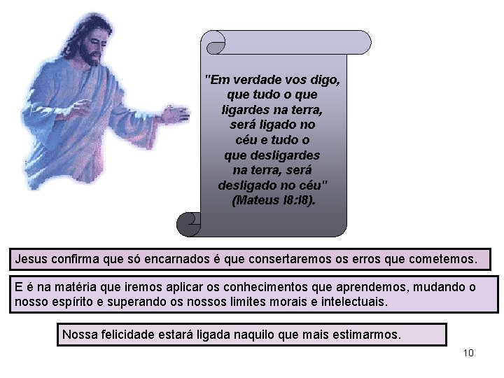 "Em verdade vos digo, que tudo o que ligardes na terra, será ligado no "Em verdade vos digo, que tudo o que ligardes na terra, será ligado no