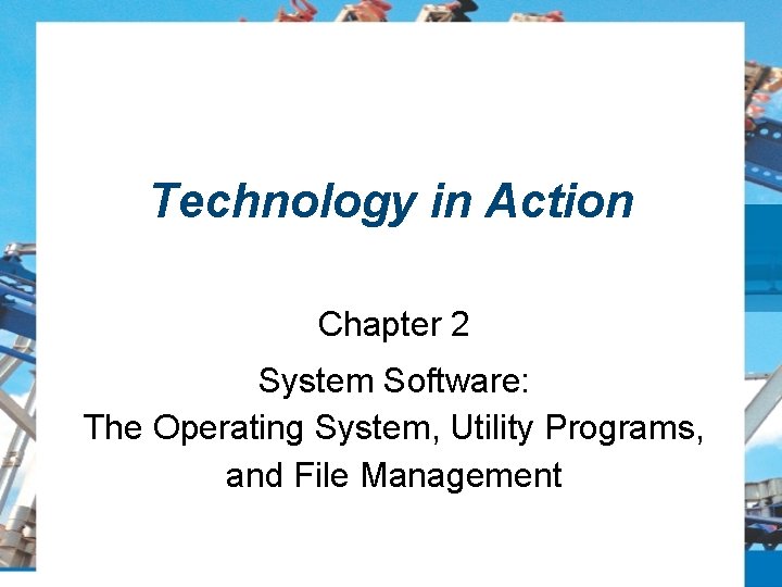 Technology in Action Alan Evans Kendall Martin Mary