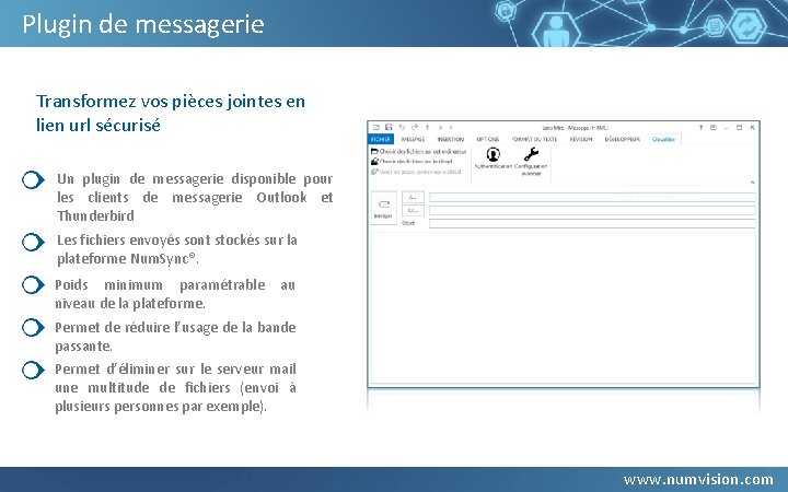 Plugin de messagerie Transformez vos pièces jointes en lien url sécurisé Un plugin de Plugin de messagerie Transformez vos pièces jointes en lien url sécurisé Un plugin de