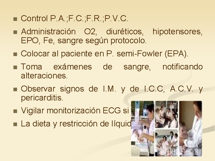 n Control P. A. ; F. C. ; F. R. ; P. V. C.
