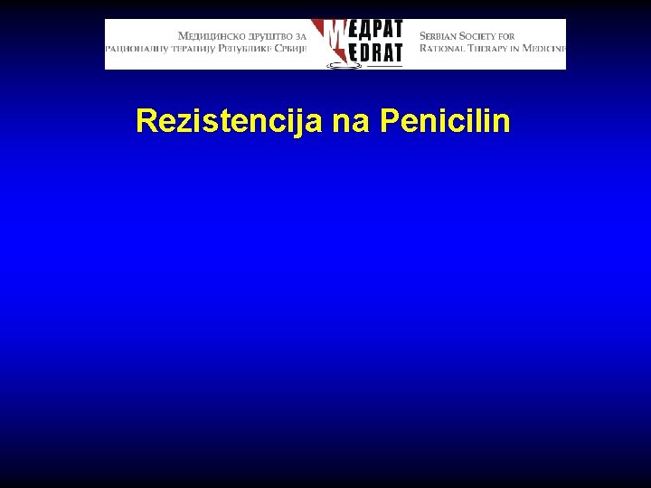 Rezistencija na Penicilin 