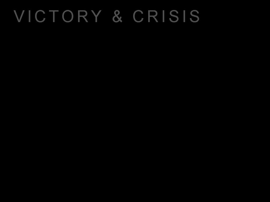 VICTORY & CRISIS 