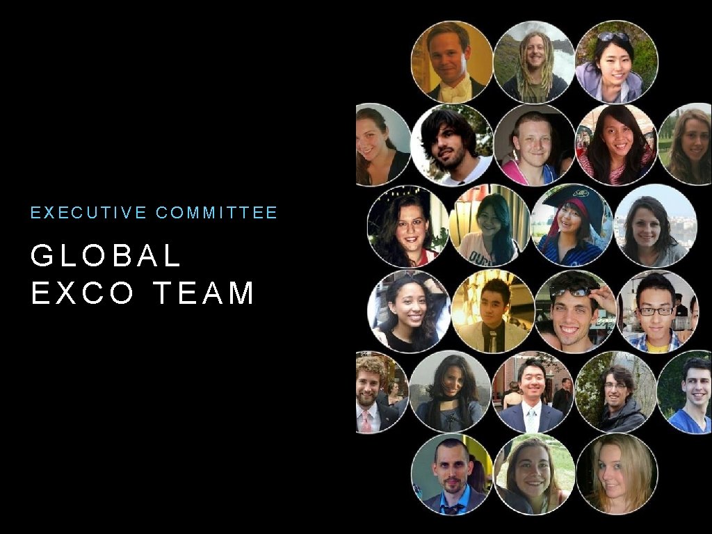 EXECUTIVE COMMITTEE GLOBAL EXCO TEAM 