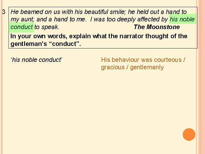 3 He beamed on us with his beautiful smile; he held out a hand 3 He beamed on us with his beautiful smile; he held out a hand