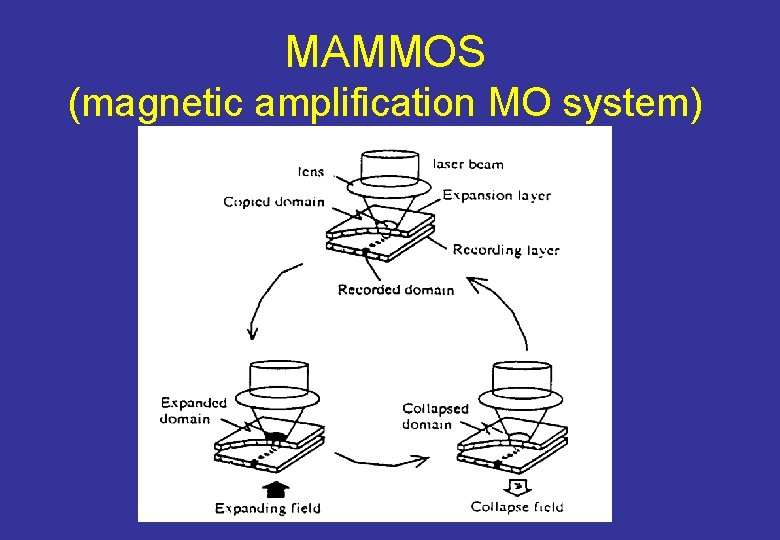 MAMMOS (magnetic amplification MO system) 