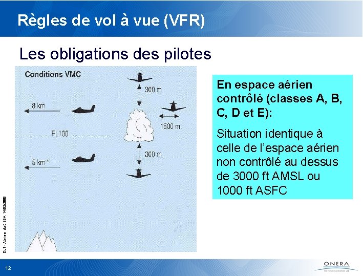 Règles de vol à vue (VFR) Les obligations des pilotes CLT - Ateliers du