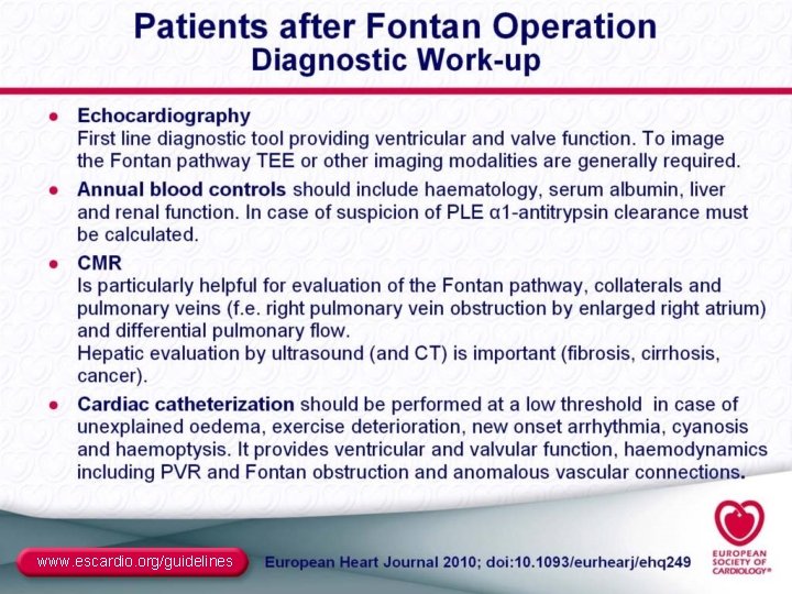 www. escardio. org/guidelines 