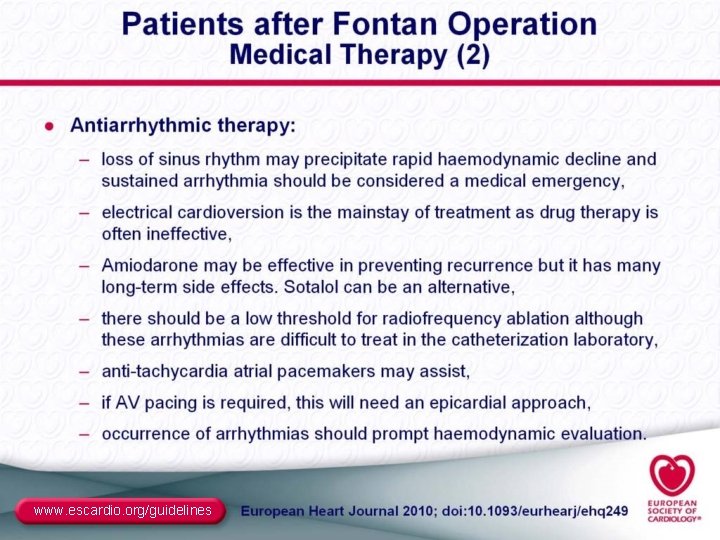 www. escardio. org/guidelines 