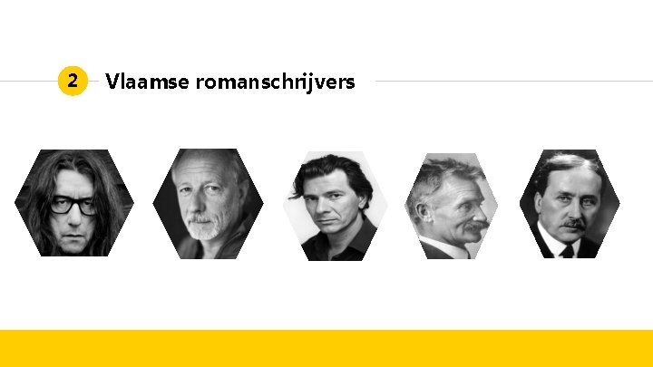 2 Vlaamse romanschrijvers 
