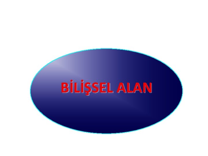 BİLİŞSEL ALAN 