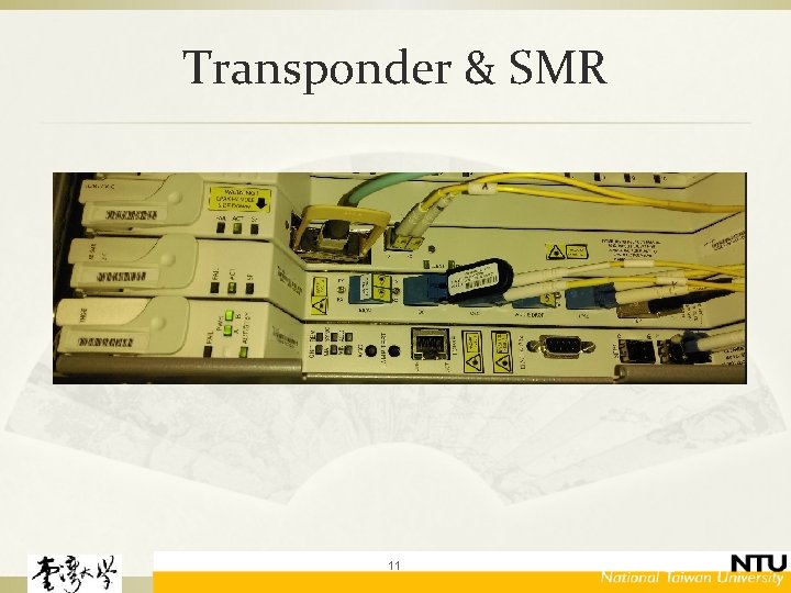 Transponder & SMR 11 