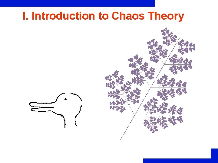 I. Introduction to Chaos Theory 