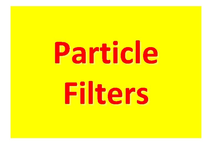 Particle Filters 