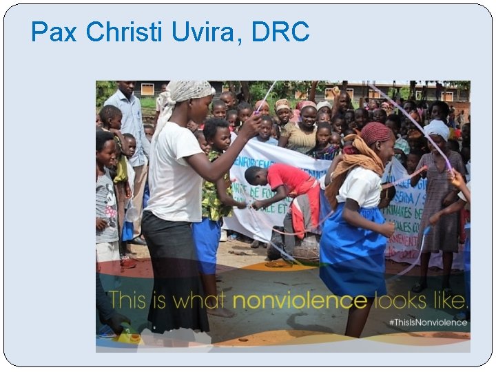 Pax Christi Uvira, DRC 