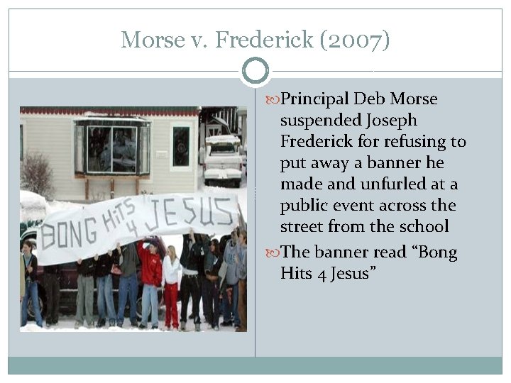 morse v frederick ruling