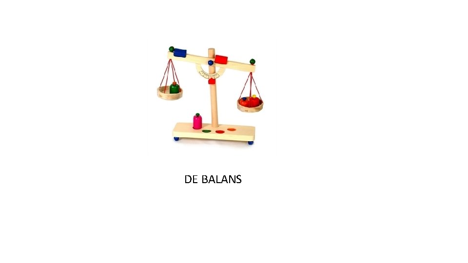 DE BALANS 