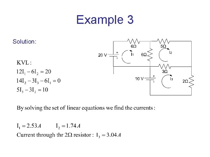 Example 3 Solution: 