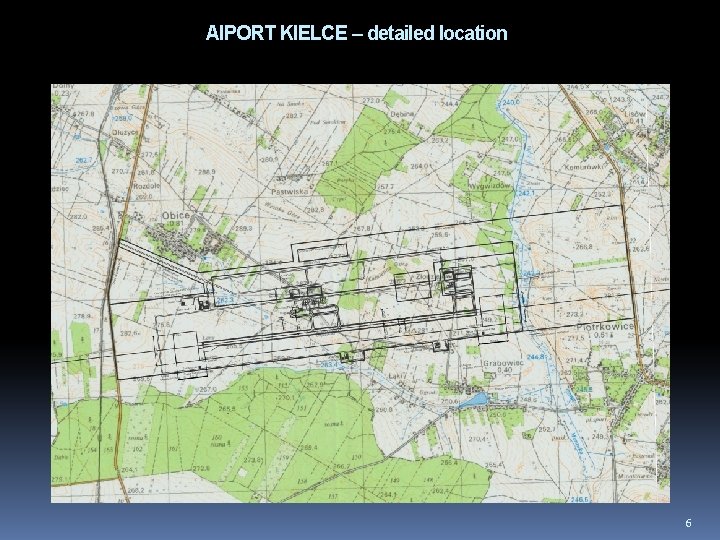 AIPORT KIELCE – detailed location 6 