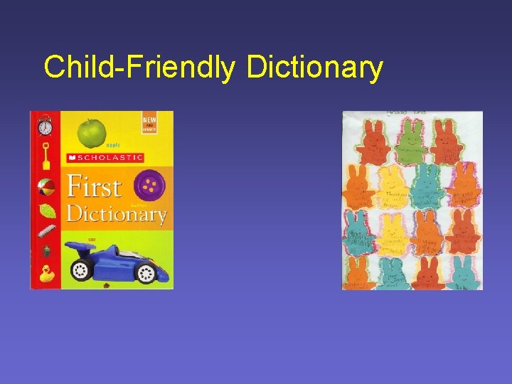 Child-Friendly Dictionary 
