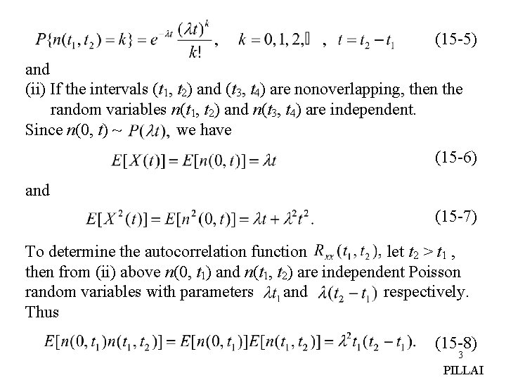 (15 -5) and (ii) If the intervals (t 1, t 2) and (t 3, (15 -5) and (ii) If the intervals (t 1, t 2) and (t 3,