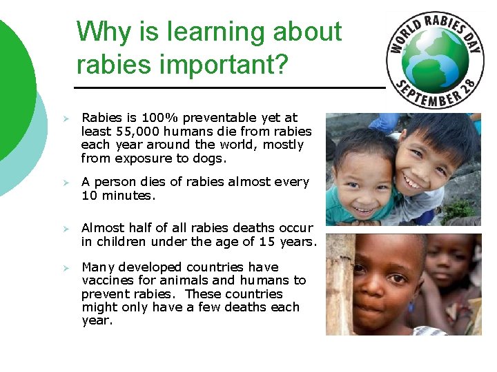 Learning to Make Rabies History Connecting Classrooms Globally