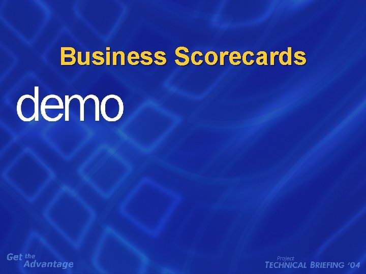 Business Scorecards 